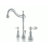 Kingston Brass Heritage Two-Handle 3-Hole Deck Mount Widespread Bathroom Faucet with Pop-Up Drain-13653279