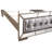 Stylish Silver Champagne Full Bed
