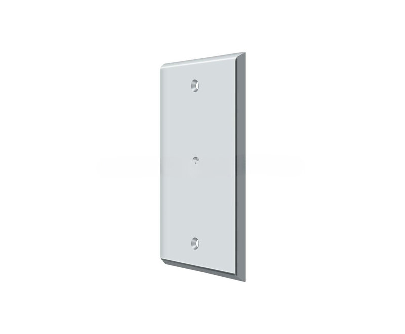 Deltana CPC4764U26 Switch Plate, Cable Cover Plate in Polished Chrome