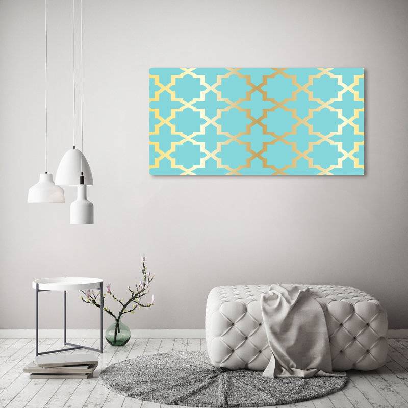Arabic Pattern - Wrapped Canvas Print