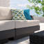 Ensemble de conversation modulaire avec coussins Sunbrella 5 pièces Ehrenfried-256099456