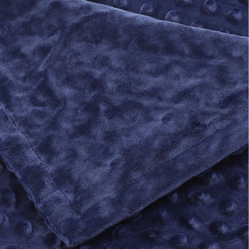 Housse pour couverture lestée, Simple, bleu