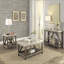 Table de bout avec support en angle de style industriel 1pc