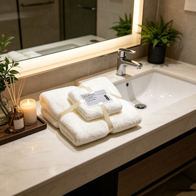 Bath TowelsTowel And Bath Towel Set Thickened And Lined With Fleece Friendly And Breathable  And Absorbent