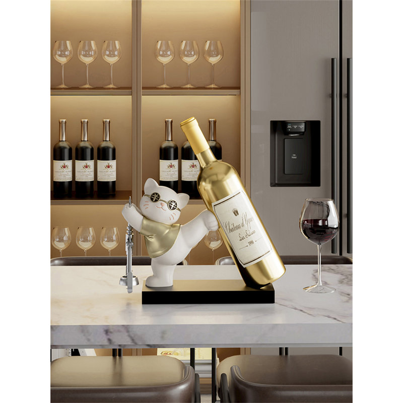 Support à vin créatif