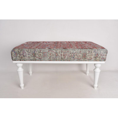 Banc de table de salle à manger, banc de repose-pieds, banc rembourré, banc de tapis turc, banc Kilim, banc de décoration intérieure, banc fabriqué à la main, banc de piano,