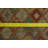 Keeleigh One-of-a-Kind 6'6 X 9'6 New Age Wool Area Rug in Orange