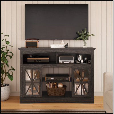 Olivarria with Adjustable Shelves, Glass Doors and LED Lights