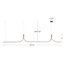 Thread 10-ft Gold dimmable LED Linear Pendant-1958493281-1958493282