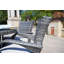 Chaise de patio avec coussins Momoyo Two