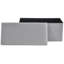 38 FOLDABLE BOUCLE STORAGE BOX-338097455-338097459