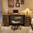 63" Computer Desk With File Cabinet And Drawers