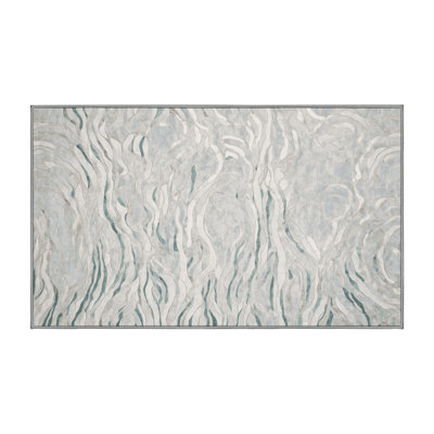 Tapis brun lavable à la machine