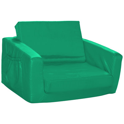 Canapé pour enfant et chaise longue convertible, canapé 2 en 1 facilement réglable en mousse à mémoire de forme - Chaise de tout-petit confortable, dossier droit et chaise longue convertible, disponible en plusieurs tailles, taille pour un enfant ou 
