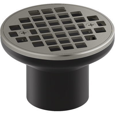 Drain de douche à carreaux rond en laiton clearflo (corps de drain non inclus)