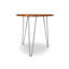 Sage Round End Table With Metal Legs