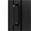 Meuble-lavabo noir de 20 po avec lavabo en céramique, porte à fermeture en douceur, tablette réglable en forme de U, support de rangement pour porte, armoire autoportante moderne pour les petites salles de bain-242051424