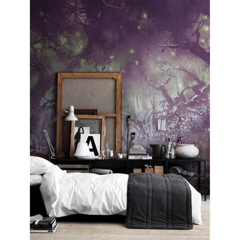 Butlerjr Matte Peel and Stick Mural, 208 x 146cm