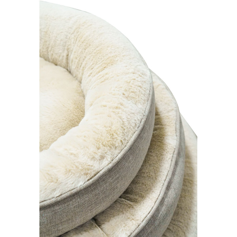 Lit pour animal de compagnie, Beige, L 33,5 po x l 25,6 po