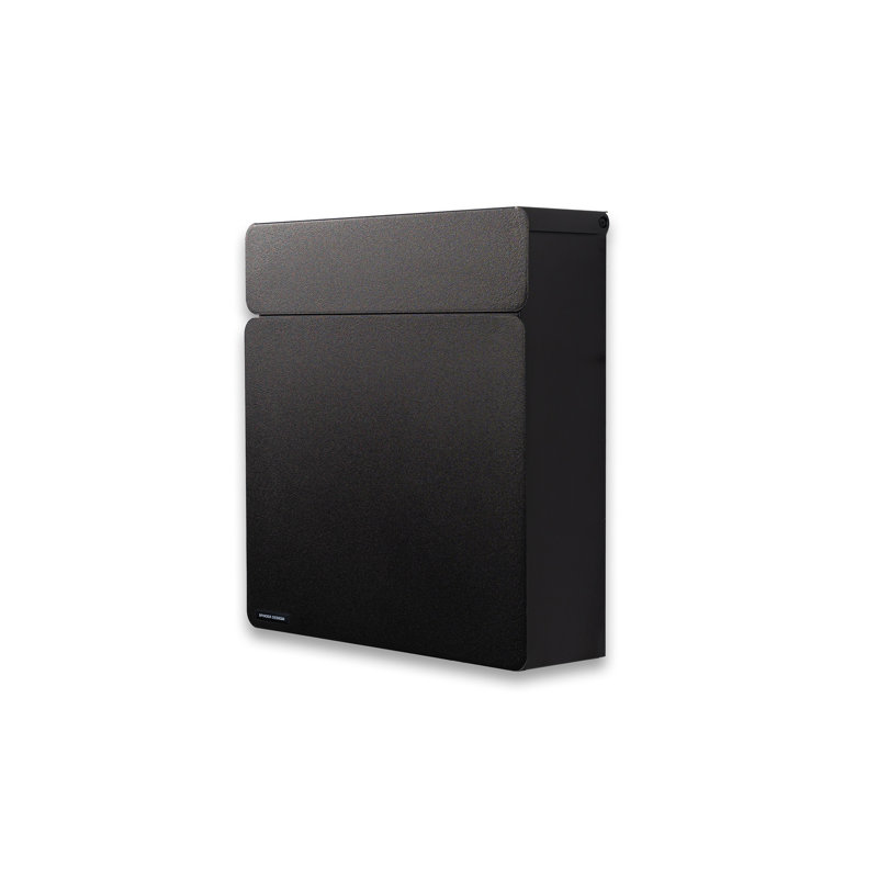 INBOX Steel Drop Box, Black