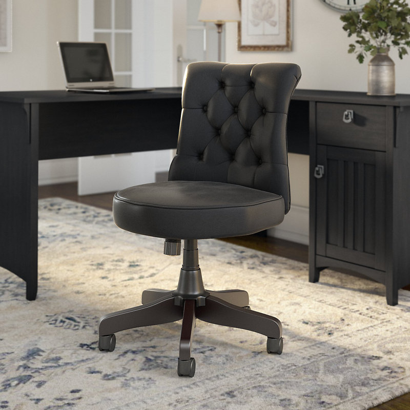 Chaise de bureau Magomed, Noir