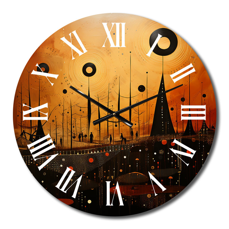Horloge murale Cyriah, Moyenne