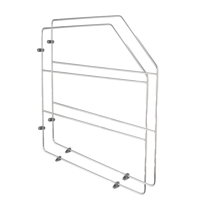 Séparateur de plats de cuisson 18 po Rev-A-Shelf pour armoires murales / murales, chrome, 597-18CR-2-1