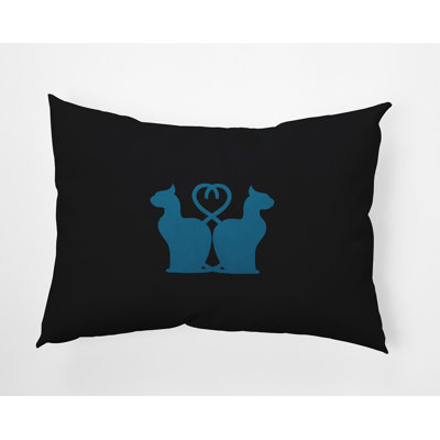 Outdoor Reversible Throw Pillow