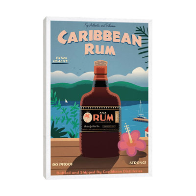 Caribbean Rum - Print on Canvas