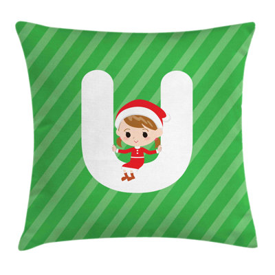 Striped Square Scatter Cushion Cushion Cover