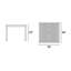 Tiburon Outdoor Square Dining Table-33329528