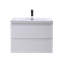 Base de meuble-lavabo simple 30 po fixée au mur seulement-57912232