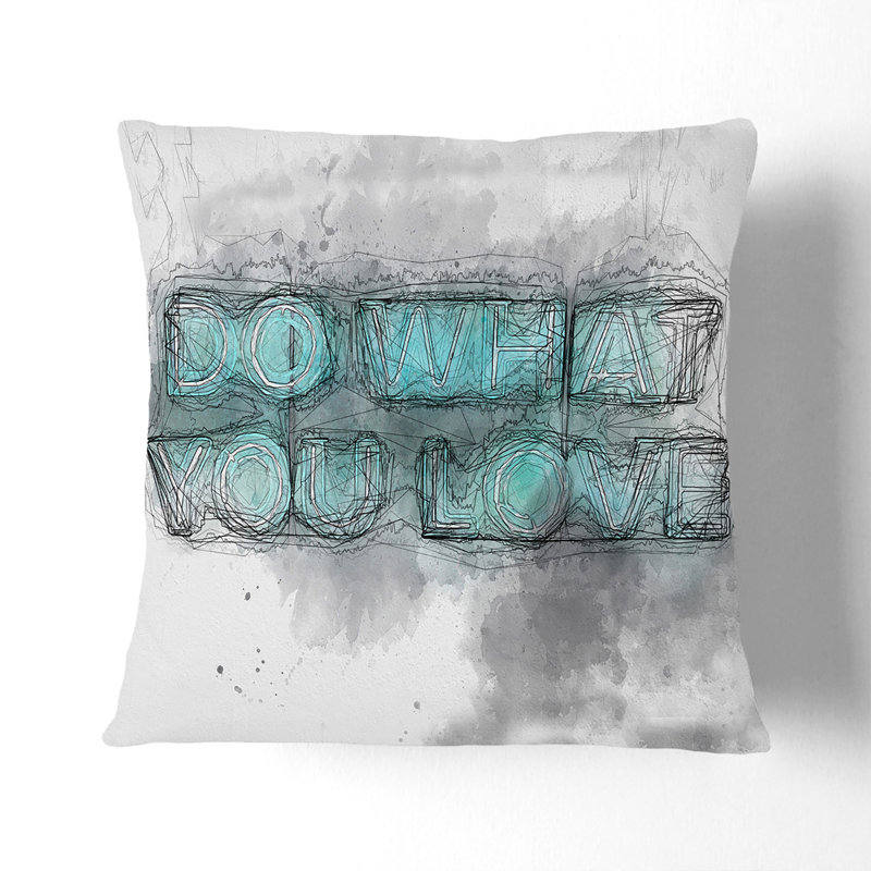 Square Cushion, 55cm H x 55cm W x 20cm D, Black