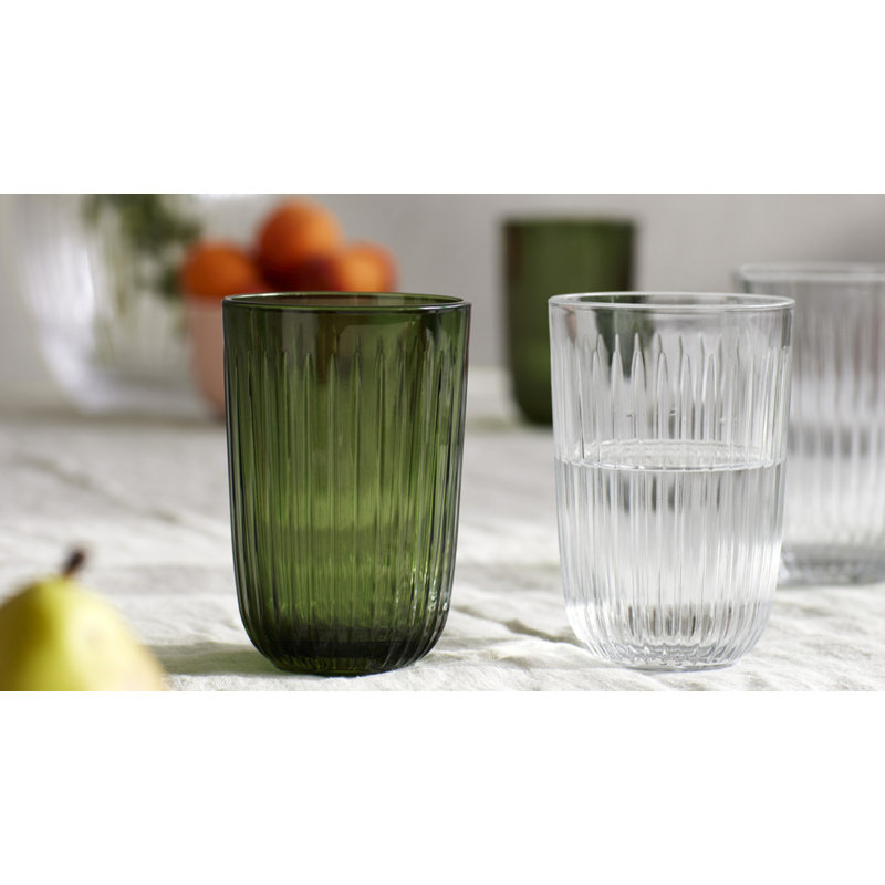 Hammershøi Handmade Drinking Glass, Green