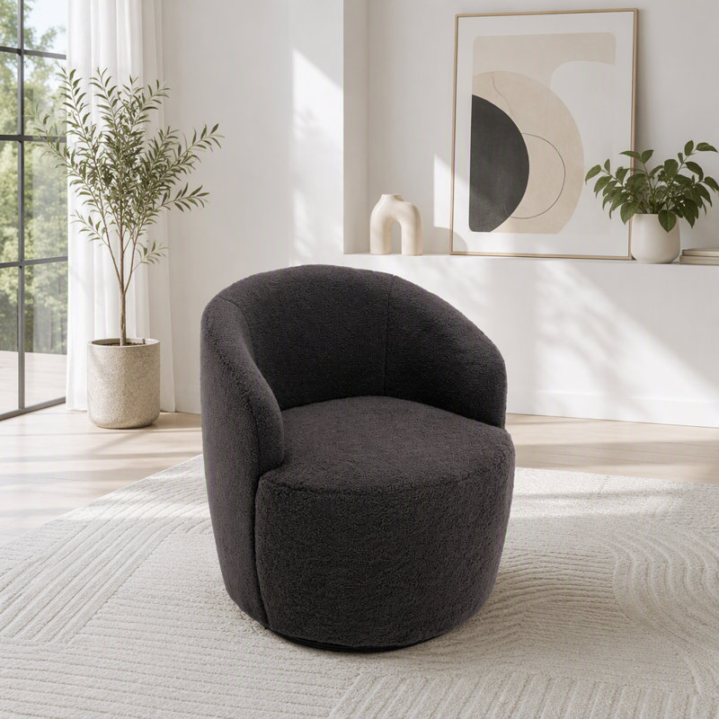 Fauteuil demi-tonneau Teddy