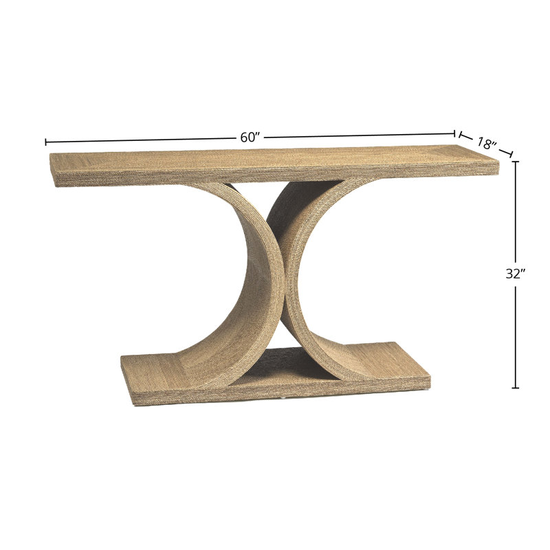 Ipanema 60" Console Table, Brown