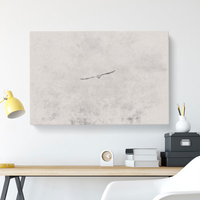 Seagull Flying In The Sky - Wrapped Canvas