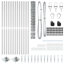 Vidaxl Field Fence Galvanised Steel-114858014