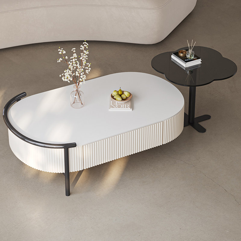Table à thé multifonctionnelle Rock dalle