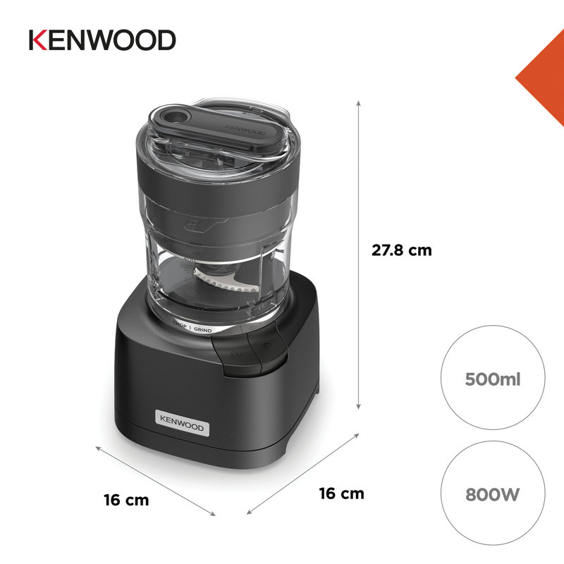800W Duo Prep 2-in-1 Chopper/ Grinder