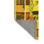 Tapis contemporains jaunes lavables à la machine 574-1826711434