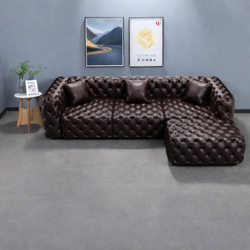 Canapé modulaire à compression 105,7 po