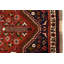 Tapis décoratif tribal de style oriental fait à la main 3 pi 6 po x 5 pi