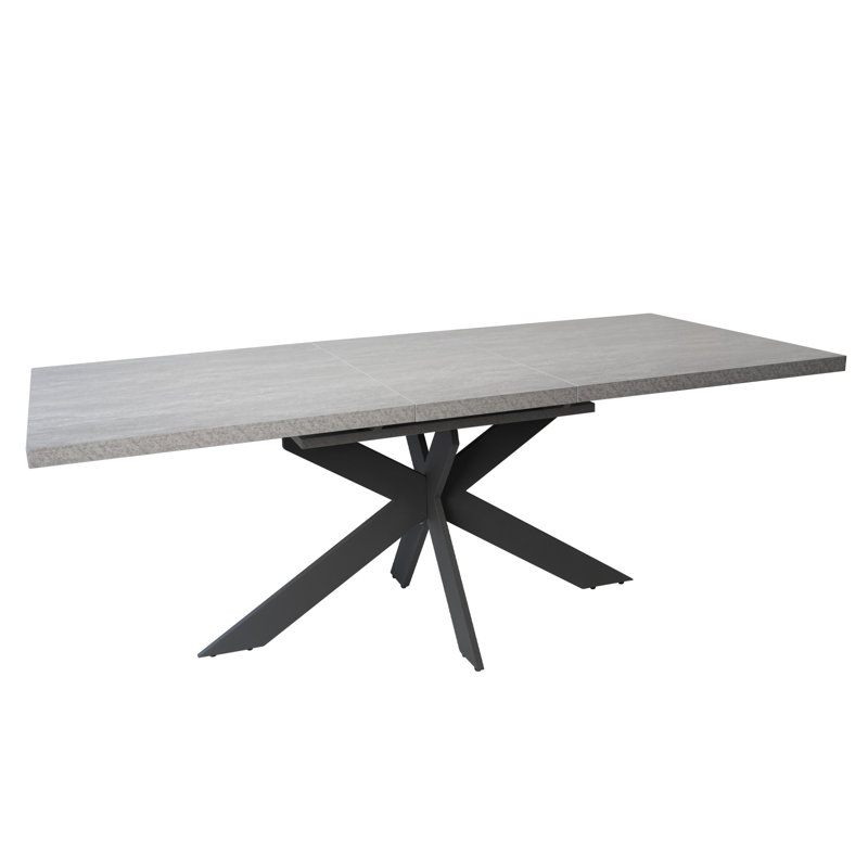 Bolanger Extendable Metal Base Dining Table