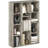 11-Cube Reversible Open Shelf Bookcase,