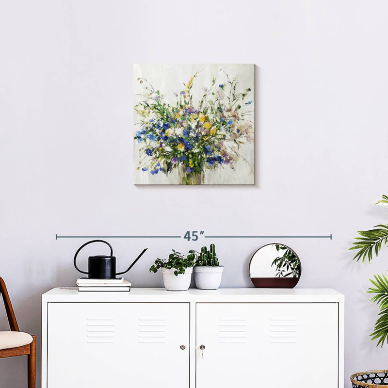 Harnek Wild Flower Bouquet, 20" H x 20" W