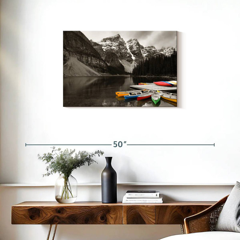 Bateaux Alvord Moraine Lake Pop, H 20 po x l 30 po