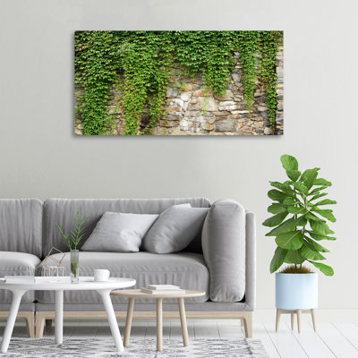 Green Ivy - No Frame Print on Canvas