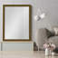 Miroir pleine grandeur moderne et contemporaine de 2,5 po avec cadre doré antique-70696452-70696448
