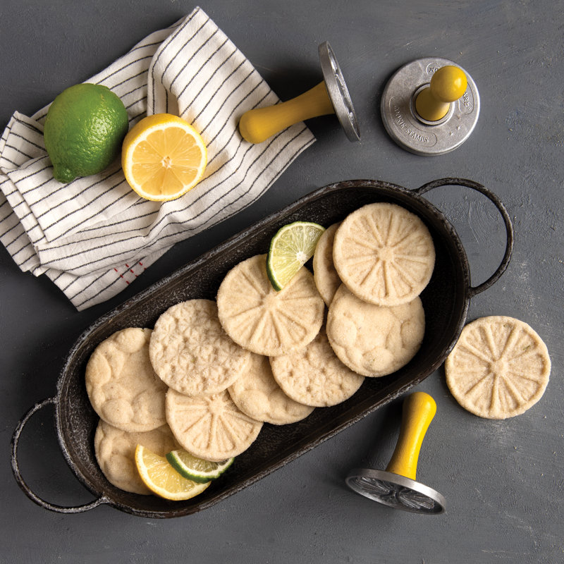 Nordic Ware 3-Piece Citrus Cookie Stamp Set